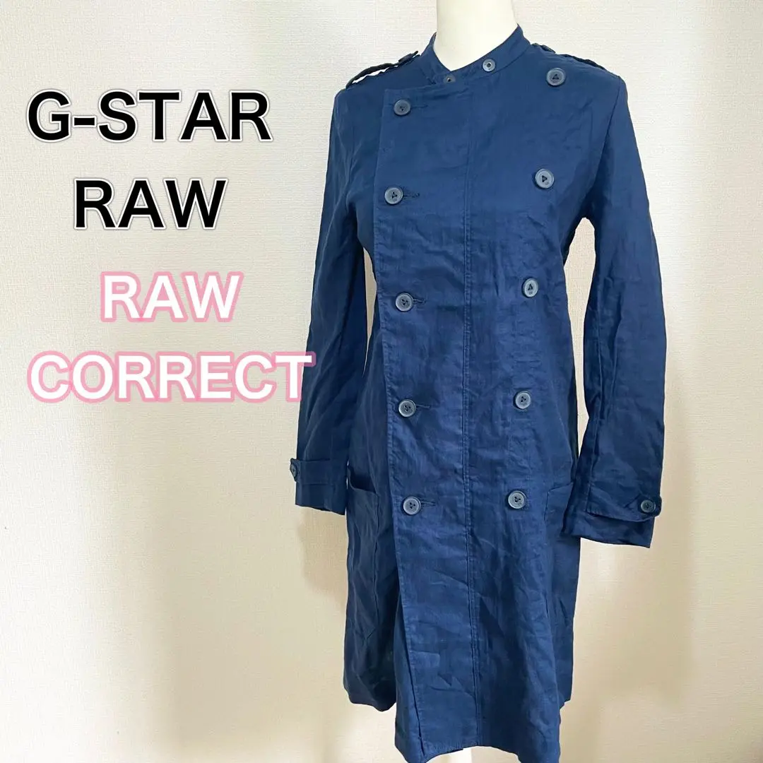 ⭐︎美品⭐︎ G-STAR RAW ステンカラー　コート　スプリングコート 2025年最新】G-STAR RAW レディース トレンチコート・スプリング