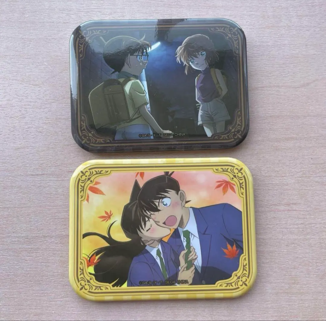Thumbnail of Detective Conan Can Badges: Shinichi Kudo, Ran Mori, Ai Haibara