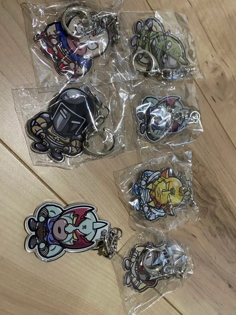 キン肉マン マッスルショット アクリルキーホルダー 17個セット 未使用品 キン肉マン マッスルショット アクリルキーホルダー 17個セット