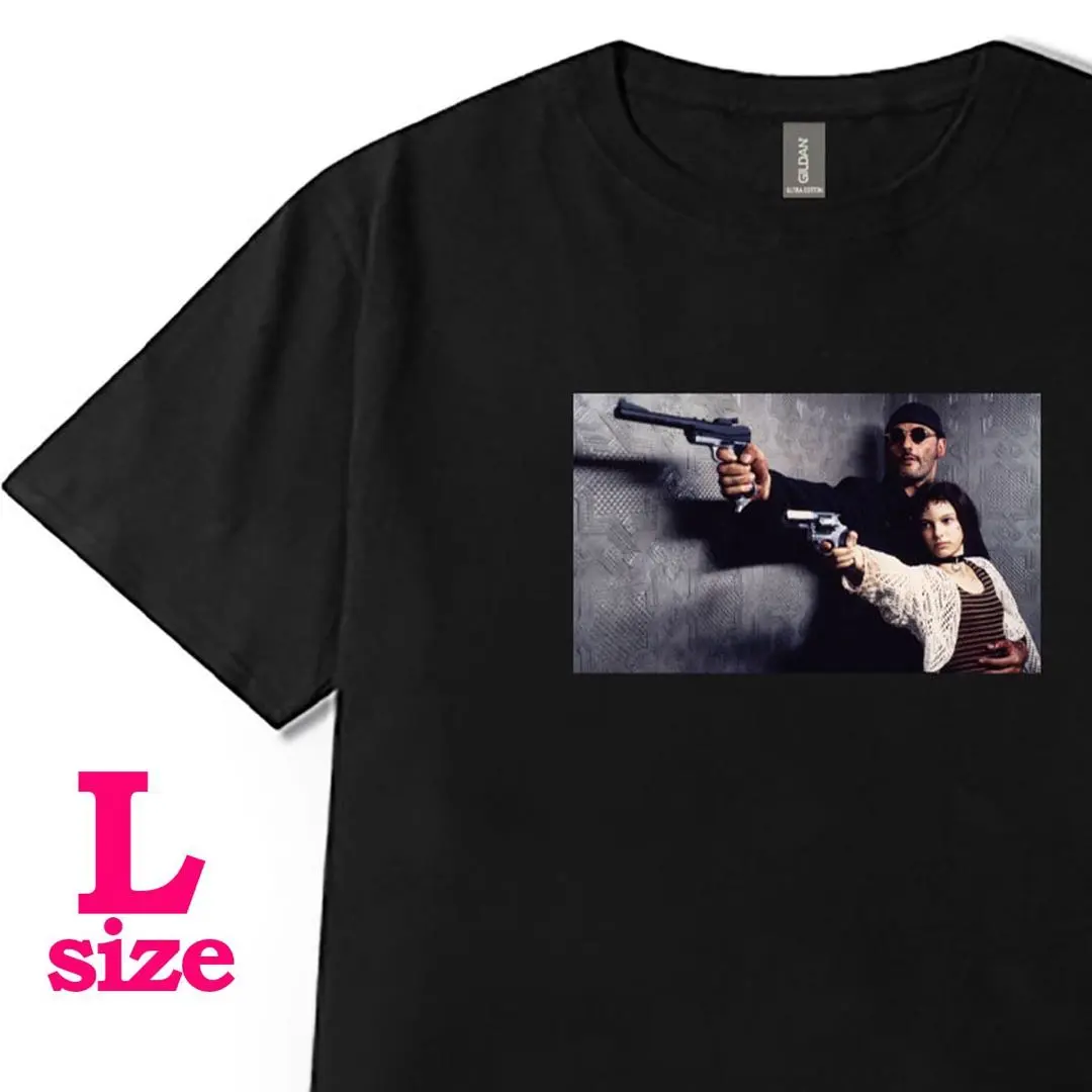Thumbnail of LEON Photo Print T-shirt 6.0oz Jean Reno Natalie L