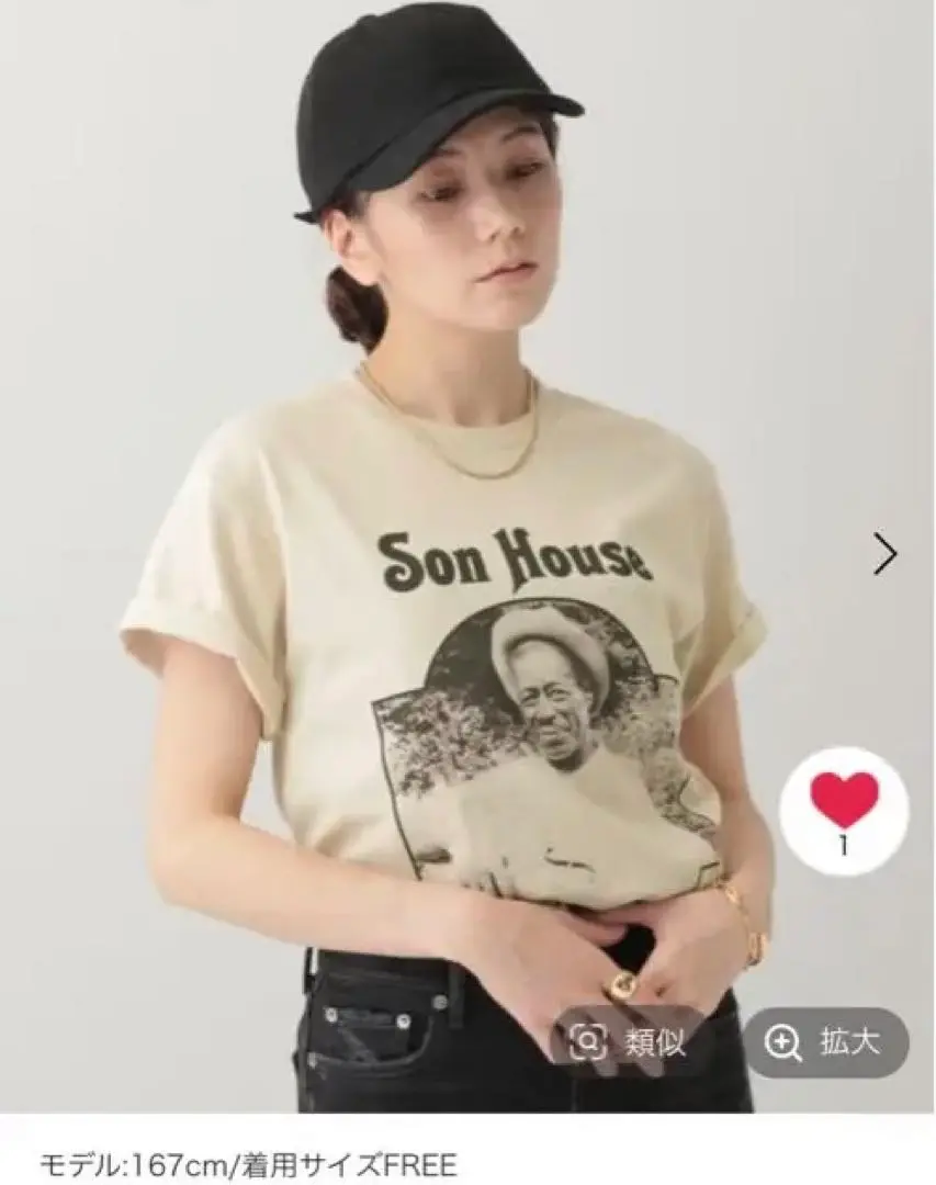 カレンソロジー　24ss　フォトTシャツ　半袖　ホワイト　白 Curensology/カレンソロジー｜【LIFE PICTURE COLLECTION