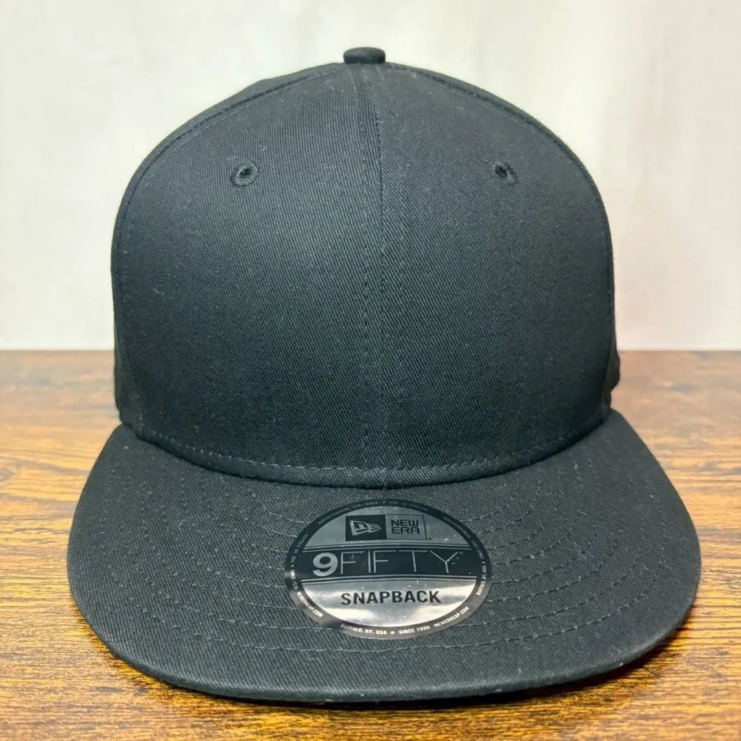 Thumbnail of i55 New Era 9fifty Basic Black Simple Solid Color 1630