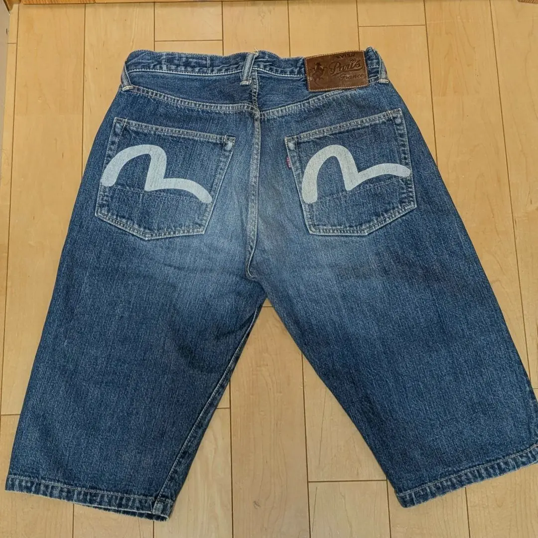 EVISU デニムパンツ SIOTANI BROTHERS ダメージ加工 34 - メルカリ
