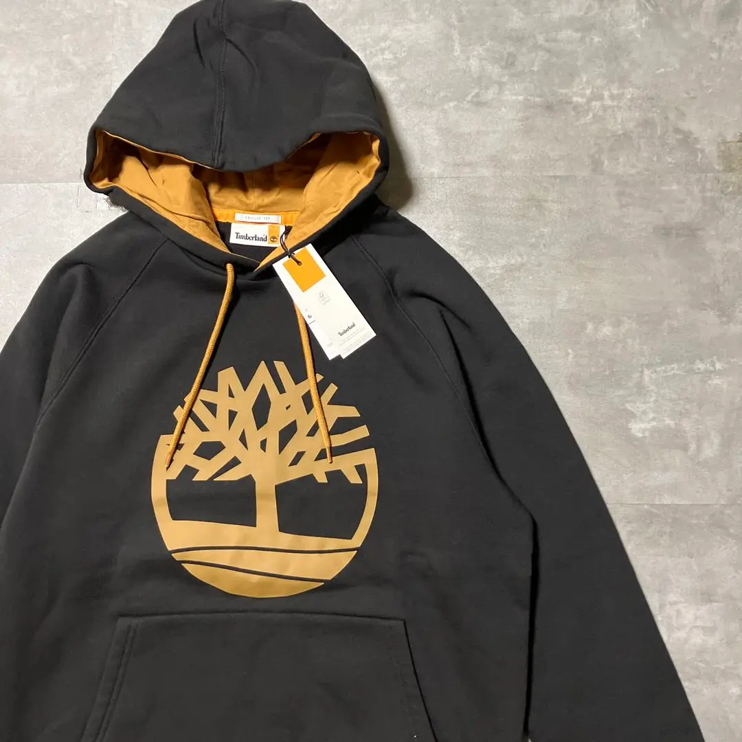 Timberland★長袖 プルオーバー ロゴ フーディー パーカー★迷彩 Timberland☆長袖 プルオーバー ロゴ フーディー パーカー☆迷彩