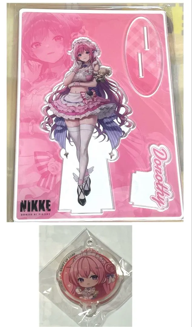 勝利女神 NIKKE 咖啡廳 壓克力立牌 吊飾 餐飲特典 多蘿西 的縮圖