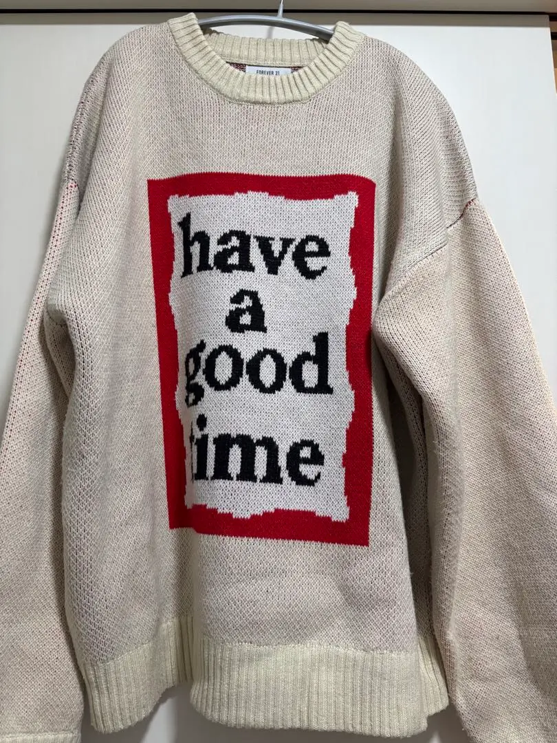 have a good time FOREVER 21 セーター 長袖 Have a good time（ハバグッタイム）の「【FOREVER21 × have a