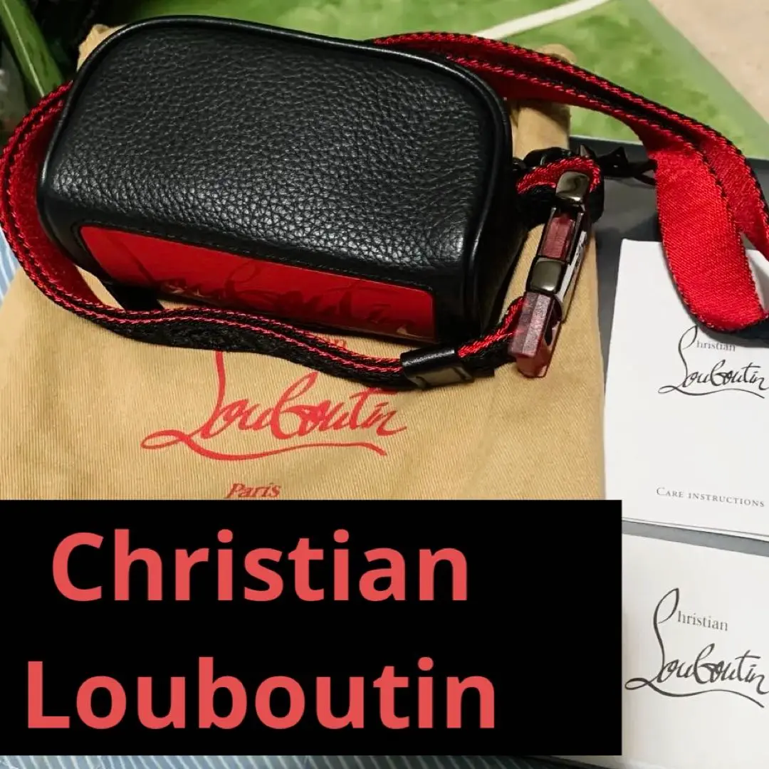 未使用品　クリスチャンルブタン　ポーチ　マルチロゴ 2025年最新】Christian Louboutin レディース ポーチの人気
