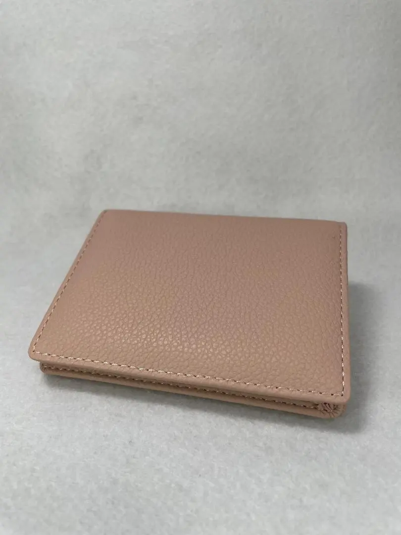 Thumbnail of Unused Business Card Holder Pink PU Leather 5 Pockets Slim Card Case Unisex