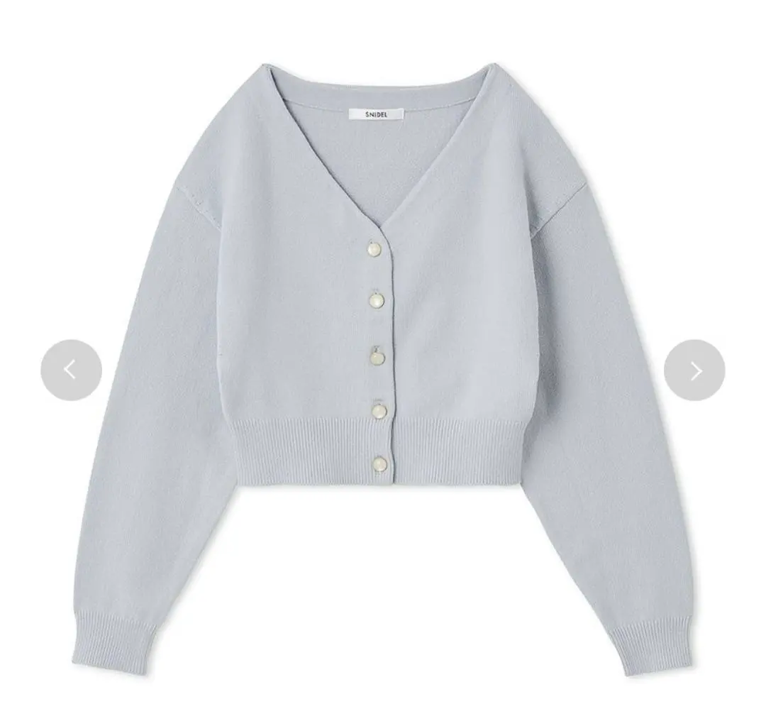 Thumbnail of SNIDEL Simple Cardigan, Light Blue
