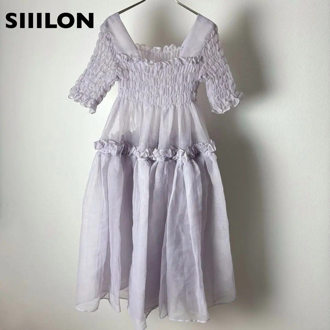 30000⇒15000半額、！siiilonワンピースthe air dress 30000⇒15000半額、！siiilonワンピースthe air dress - メルカリ