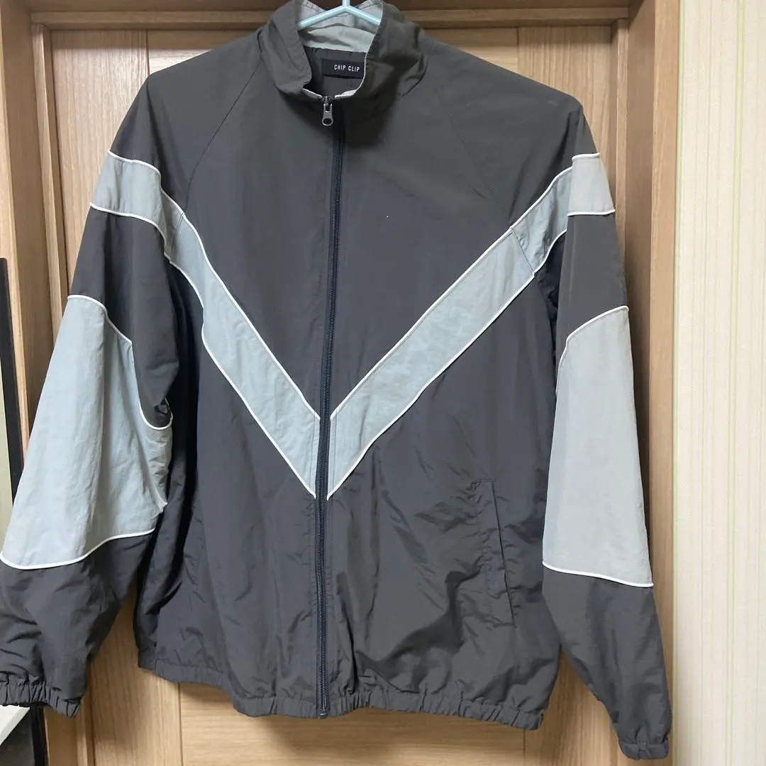 Thumbnail of Nylon Jacket, Dark Gray, V-shaped