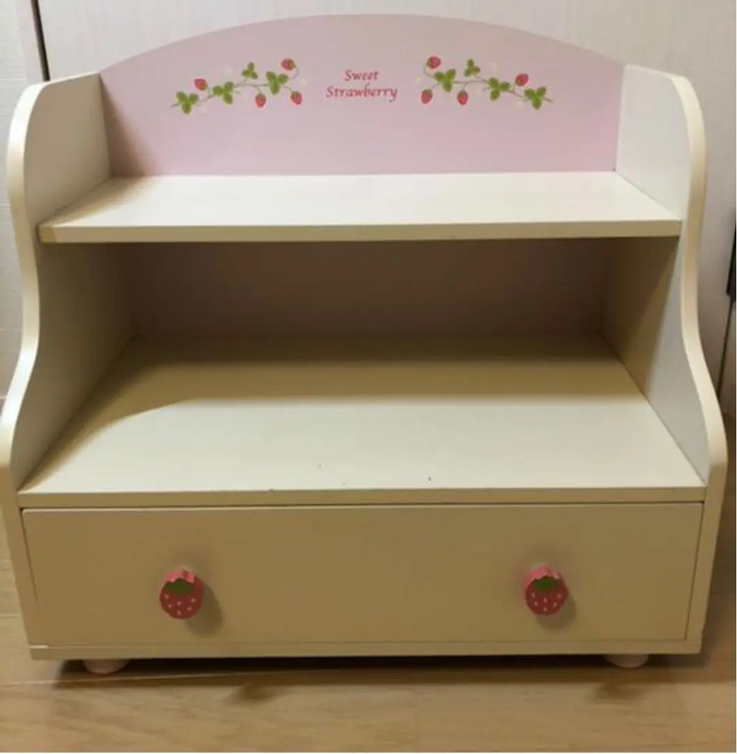 マザーガーデン 野いちご3段チェスト 廃盤品 レトロ可愛い 子供