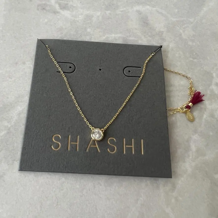 国内発送★SHASHI★Solitaire ネックレス 2025年最新】Shashi ネックレスの人気アイテム - メルカリ