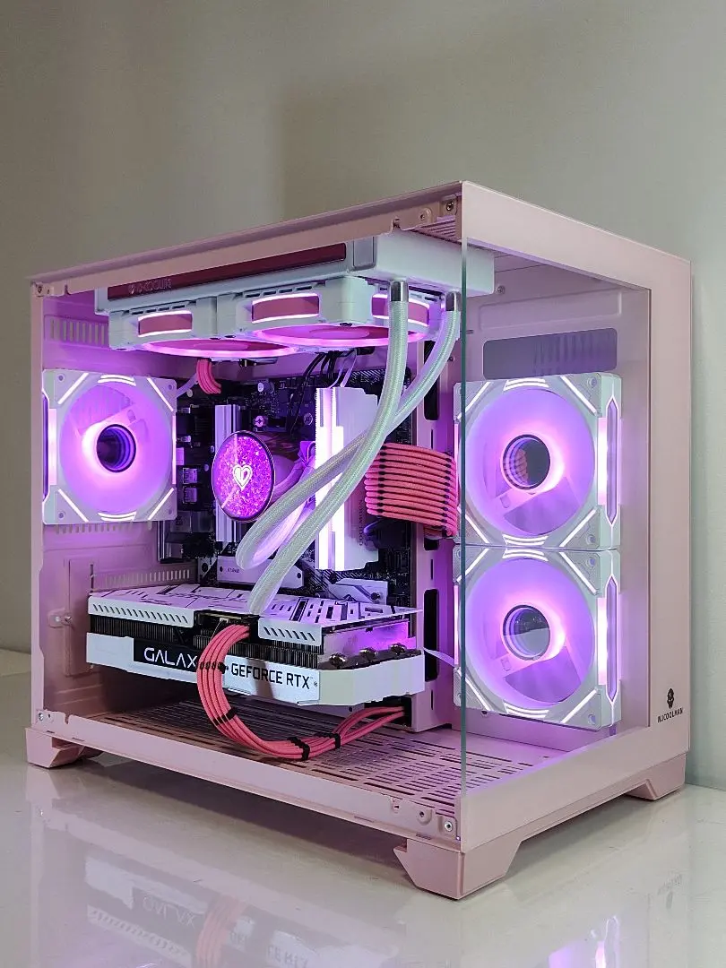 R360 Latte V2 ピンク Micro ATX PCケース 自作 R360 Latte V2 ピンク Micro ATX PCケース 自作(超小型自作PC