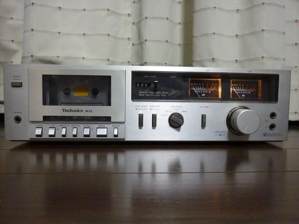 動作品　TECHNICS テクニクス　カセットデッキ　RS-M13 テクニクス Technics カセットデッキ RS-M13/昭和レトロ
