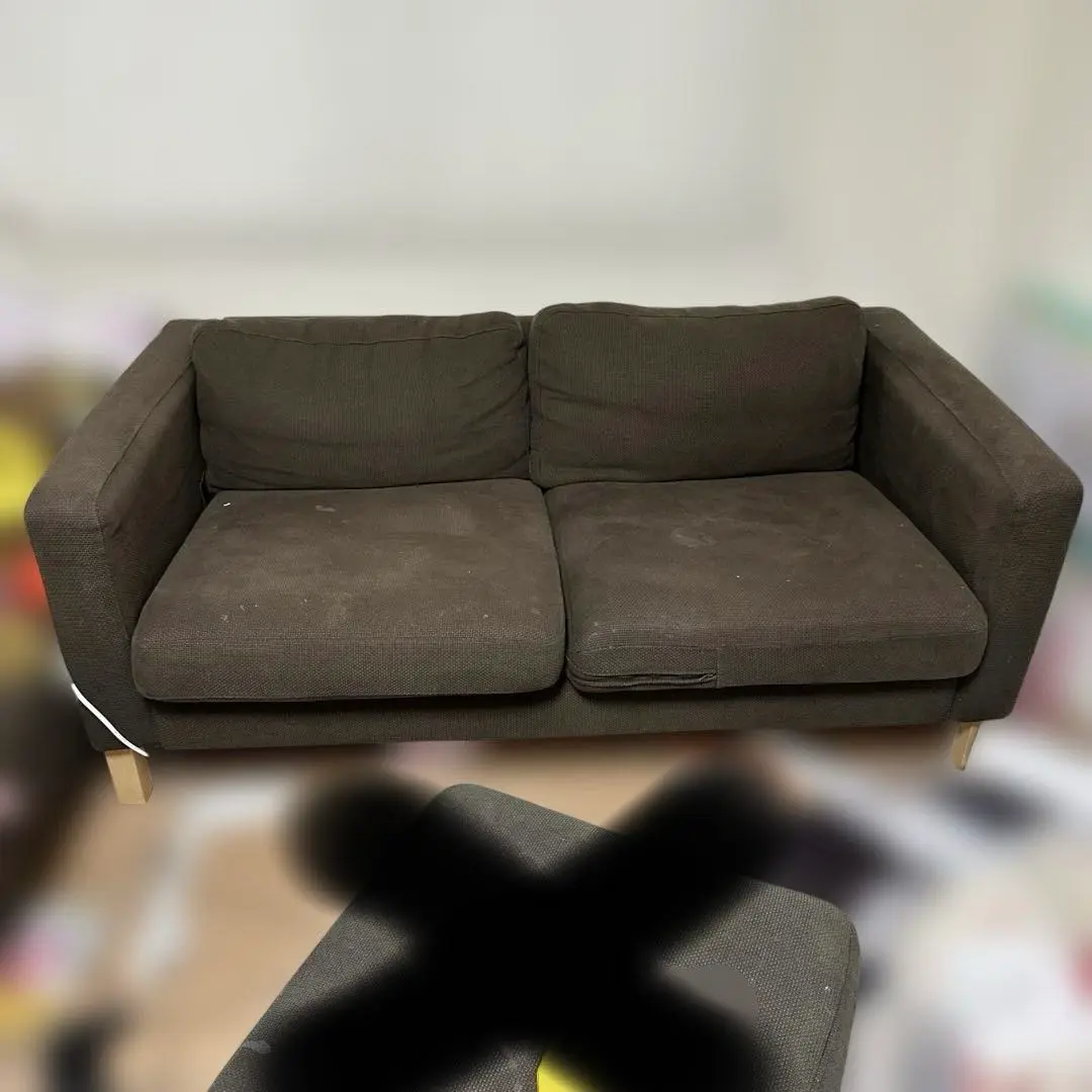 【廃盤】カルルスタードコンパクトカバー Amazon.com: Velvet Karlstad Sofa Replacement Cover Fits IKEA
