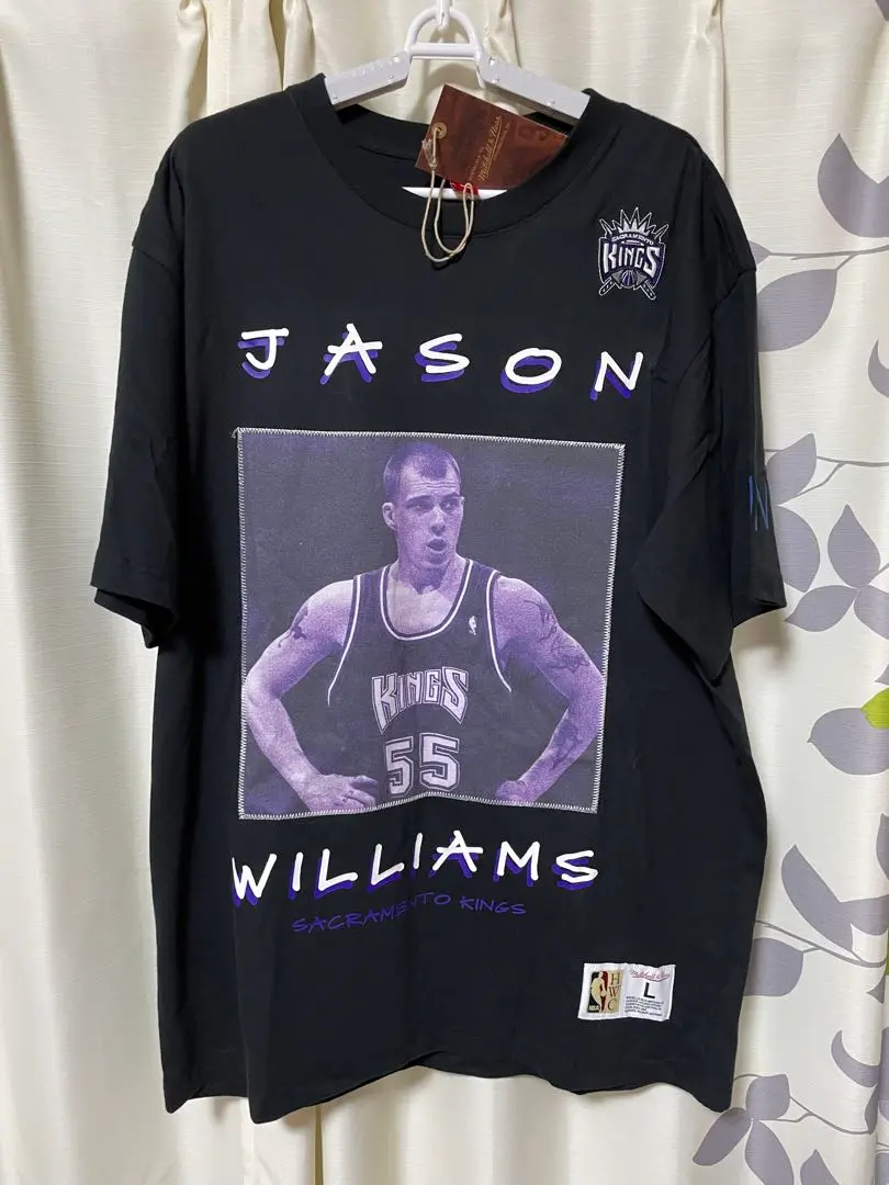 JasonWilliams 古着 Tシャツ ジェイソンウィリアムス ヴィンテージ 美品】 NBA ジェイソン・ウィリアムス Tシャツ ユニフォーム L