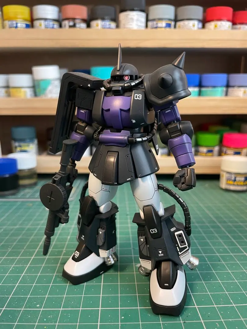 【2品セット】HG 黒い三連星ザク／ZII【新品未開封】 2品セット】HGUC 黒い三連星ザクⅡ／ザクI 黒い三連星仕様【新品