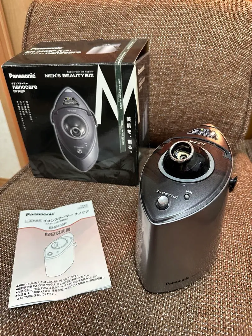 【未使用品】パナソニック イオンスチーマー ナノケア EH2465P-K Panasonic イオンスチーマーnanocare/EH2465P-K - メルカリ