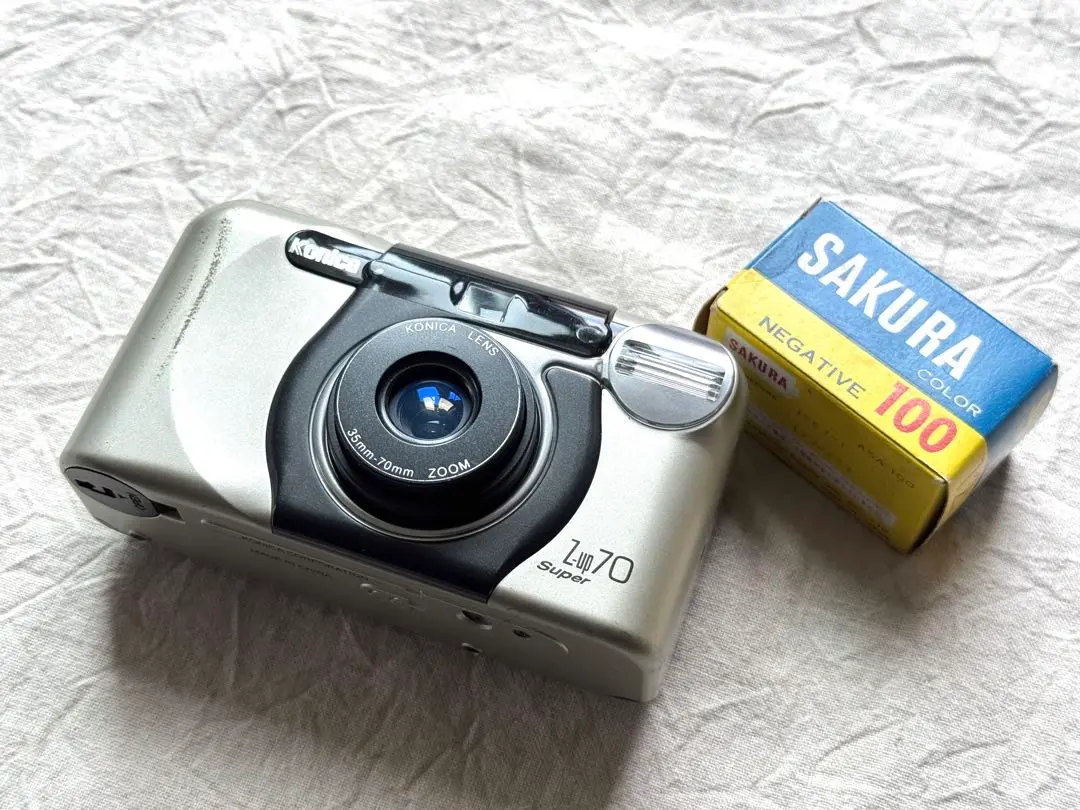 【動作確認済】 KONICA Z-up 70 Super F0616-5e p 動作確認済】 KONICA Z-up 70 Super F0616-5e p - メルカリ