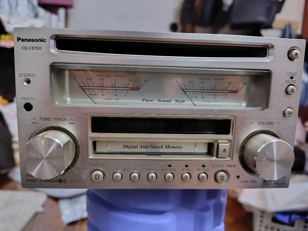 Panasonic CQ-VX5000 CD・MDプレーヤー ジャンクの落札情報詳細 - Yahoo!オークション落札価格検索 オークフリー