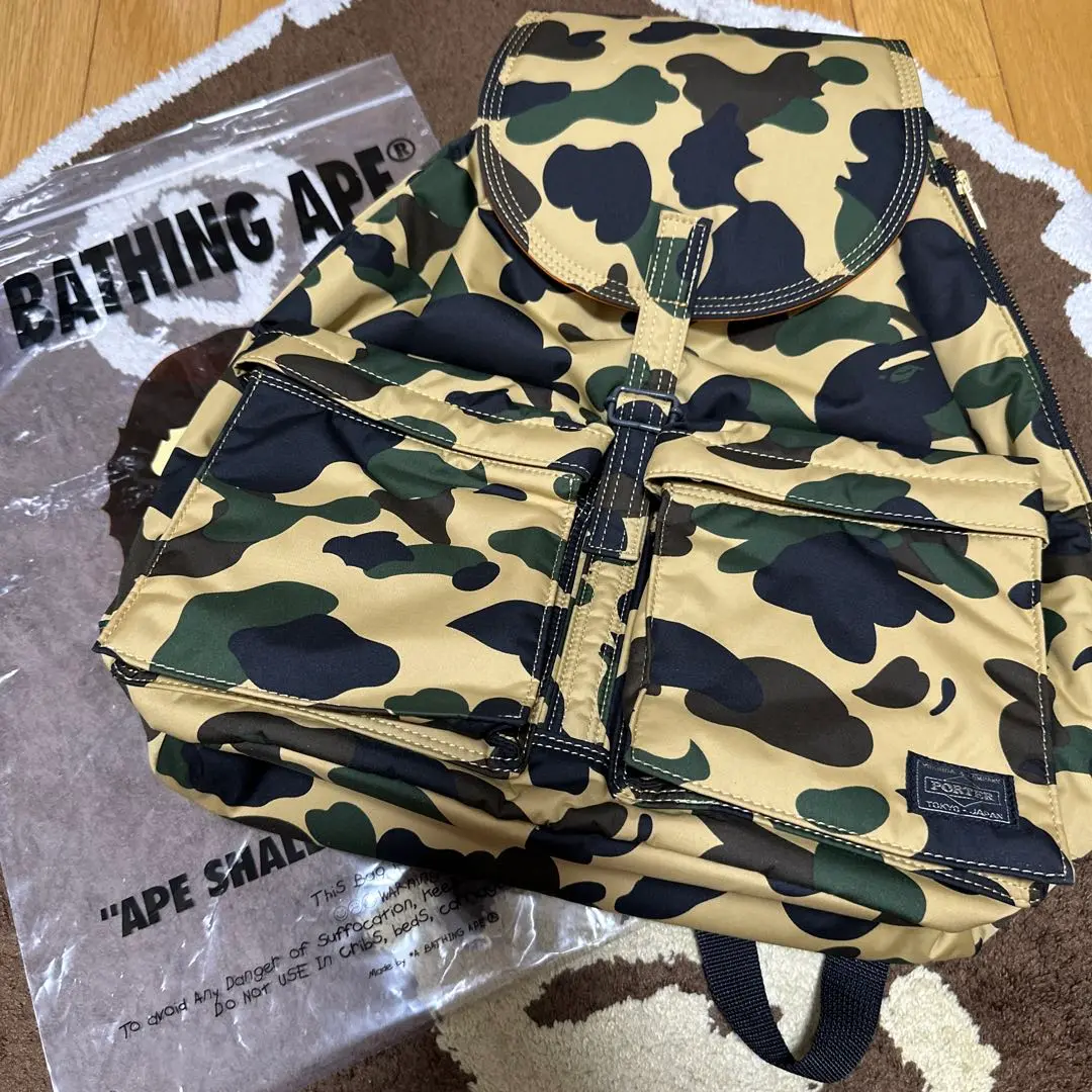 ✨希少・極美品✨PORTER×APE バックパック タンカー リュック 迷彩 2025年最新】APE PORTER リュックの人気アイテム - メルカリ