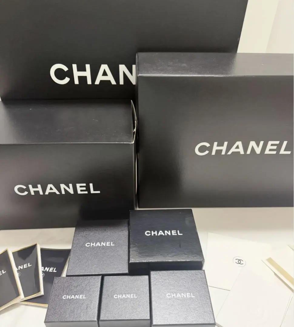 Thumbnail of CHANEL Empty Boxes - Accessory BOX - Set of 8 - Bulk Sale