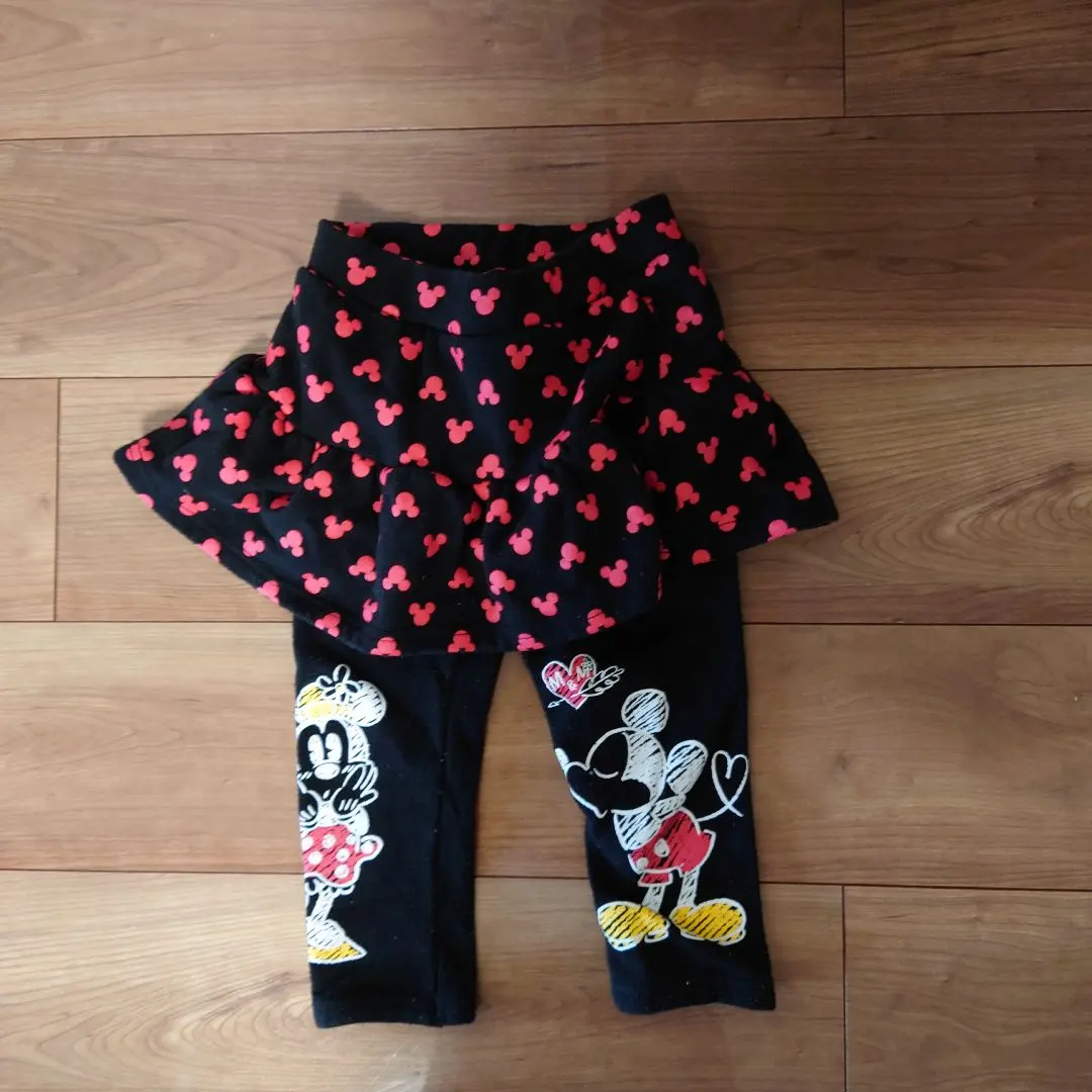 迪士尼 米奇&米妮 95cm 褲裙 的縮圖