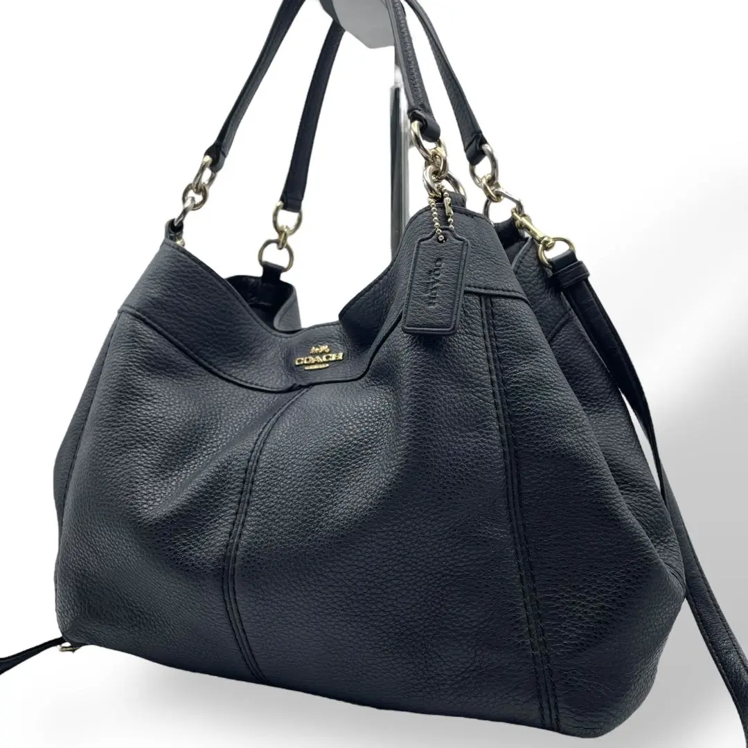 COACH コーチ　レザー　ハンドバッグ　ネイビー　F28992 楽天市場】コーチ F28992 ロゴ金具 ハンドバッグ レザー