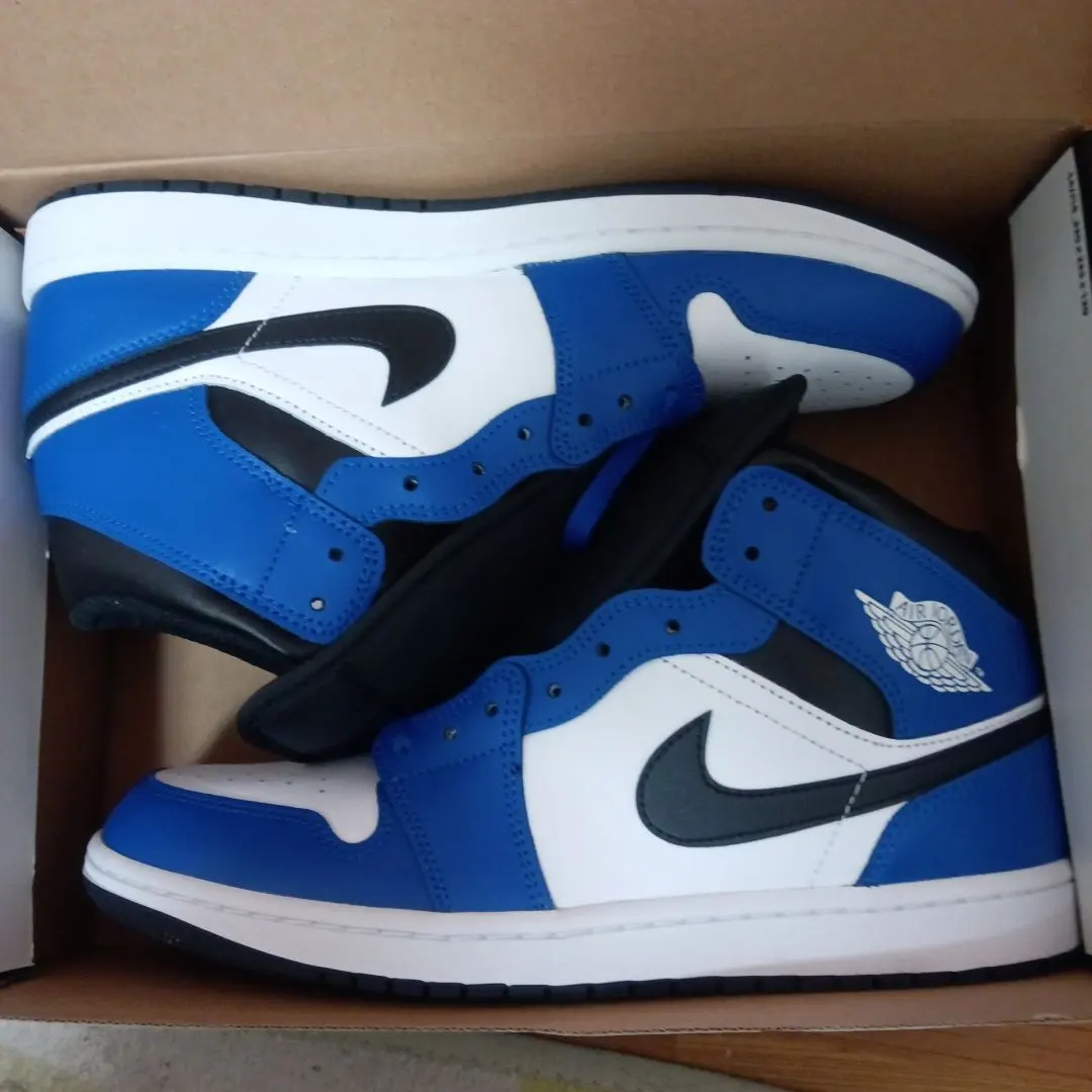 Air Jordan 1 Mid Royal Blue 29.5 公分 的縮圖