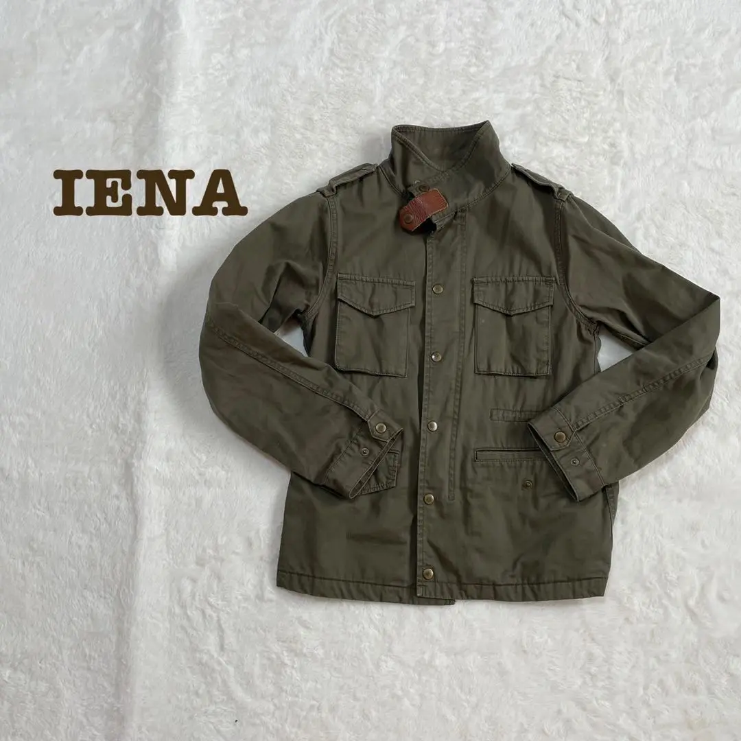 IENA 美品　カーキ　オリーブ色 ミリタリージャケット 2025年最新】IENA カラー：カーキ系 ミリタリージャケットの人気