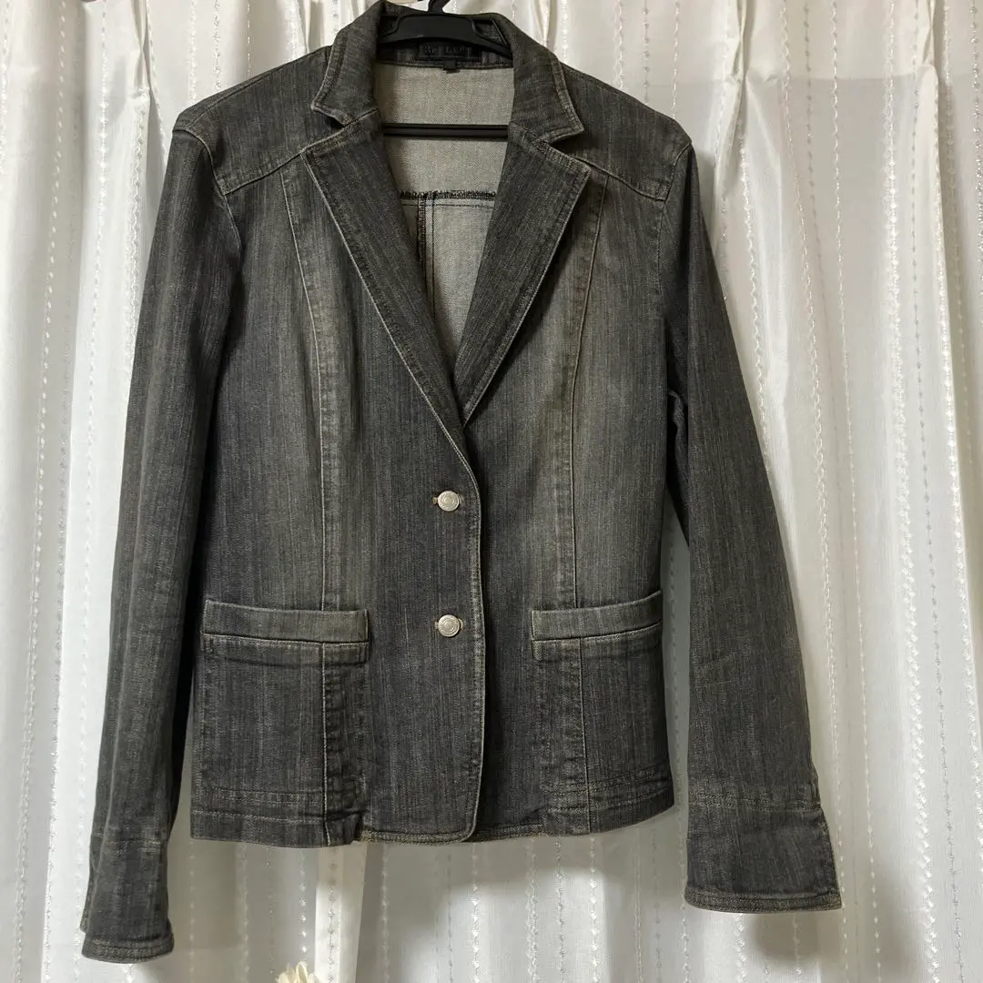 Thumbnail of World ReFLEcT Dark Gray Denim Jacket