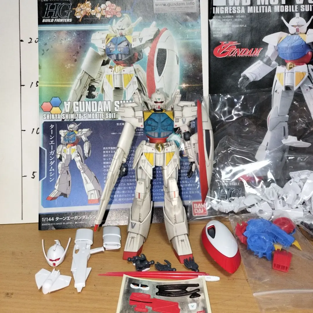 Amazon.co.jp: HGBF 1/144 ターンエーガンダムシン : Hobbies