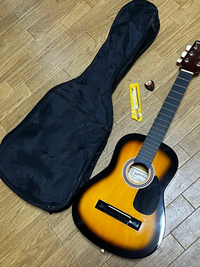 SepiaCrue迷你木吉他 W-50-TS 附琴盒 的縮圖