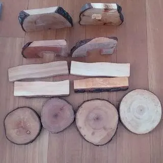 天然木材 各種形狀 的縮圖