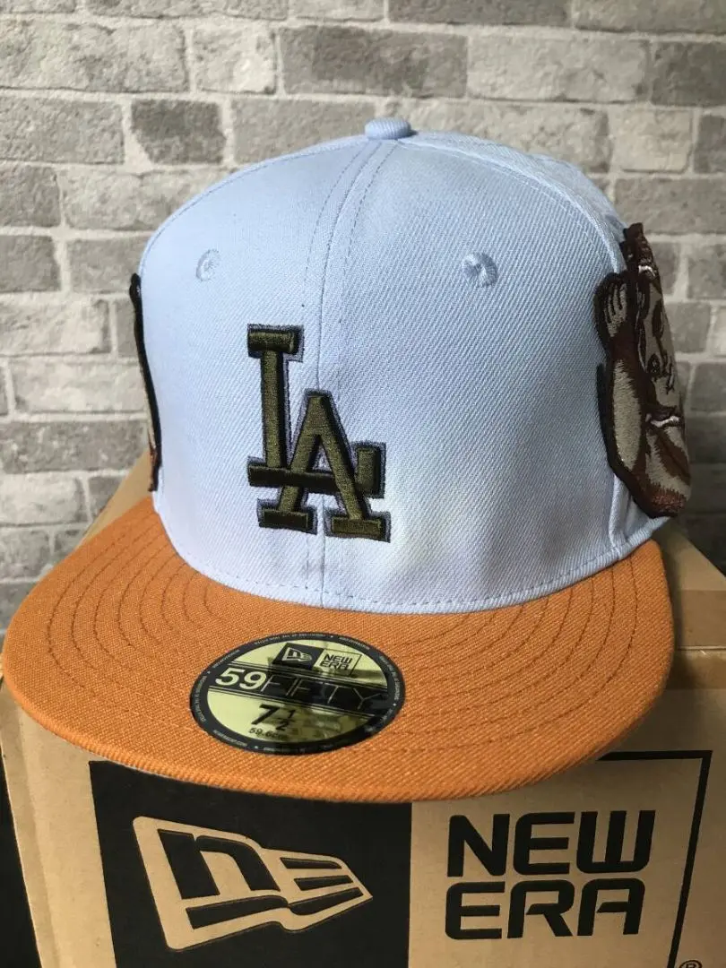 Rare Los Angeles Jon Stan Fitted Hat Cap Dodgers New Style