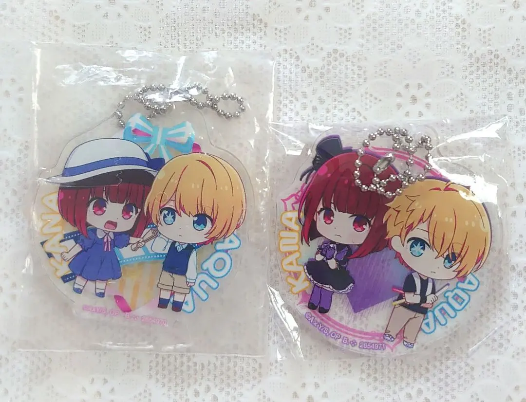 Thumbnail of Brand New★Oshi no Ko Gacha Acrylic Keychains - Kana Arima, Aqua Hoshino