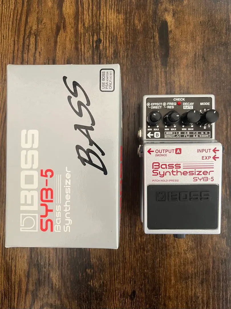 ★値下げ★BOSS SYB-5 ベースシンセサイザー 箱あり 説明書あり SYB-5 Bass Synthesizer（ベースシンセサイザー） │ BOSSマニア