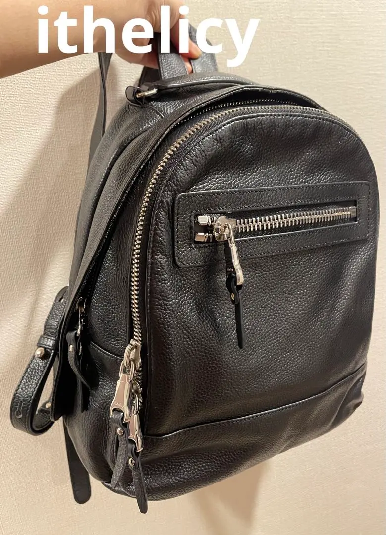 美品ithelicy イザリシー シュリンクレザーリュック 黒 BLACK 2025年最新】イザリシー リュックの人気アイテム - メルカリ