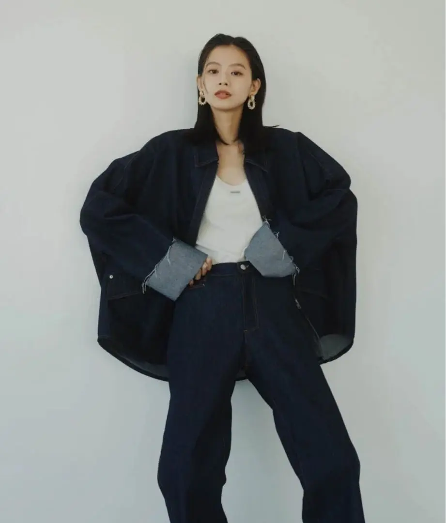 denim over shirt jacket(unisex)/blue | KNUTH MARF