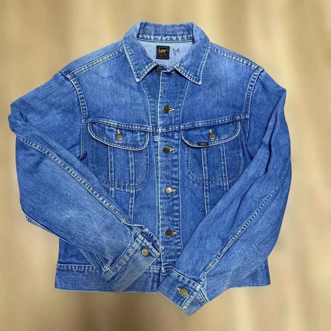 80、90年代 古董 美國製 Lee 牛仔外套 Gジャン 的縮圖