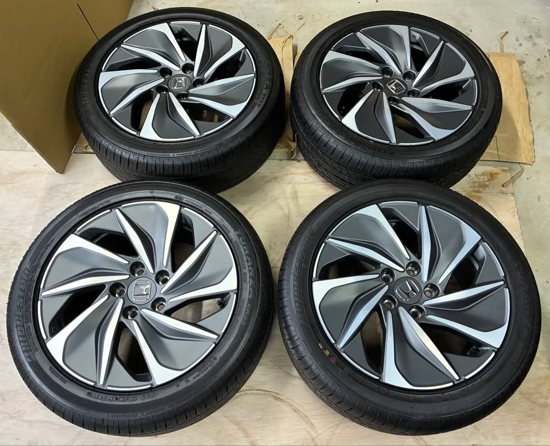 SA【2519】ホンダ　インサイト純正　15ｘ6J+50 100 4H ホイール4本セット　インサイト/フィット/フリードなど Yahoo!オークション -「インサイト純正ホイール」の落札相場・落札価格