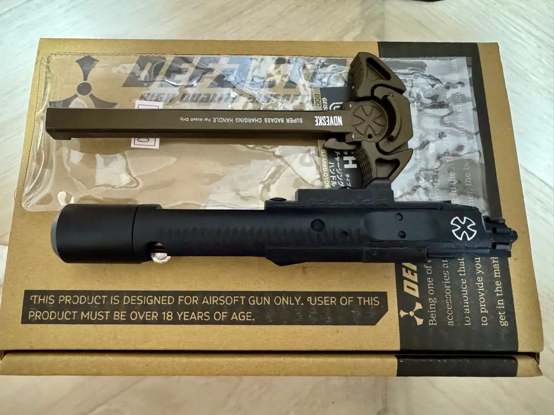 [新品]MWS用スチール製Noveske刻印入りチャージングハンドル ORGA BLOG:【入荷情報】Z-Parts NOVESKE刻印チャージング