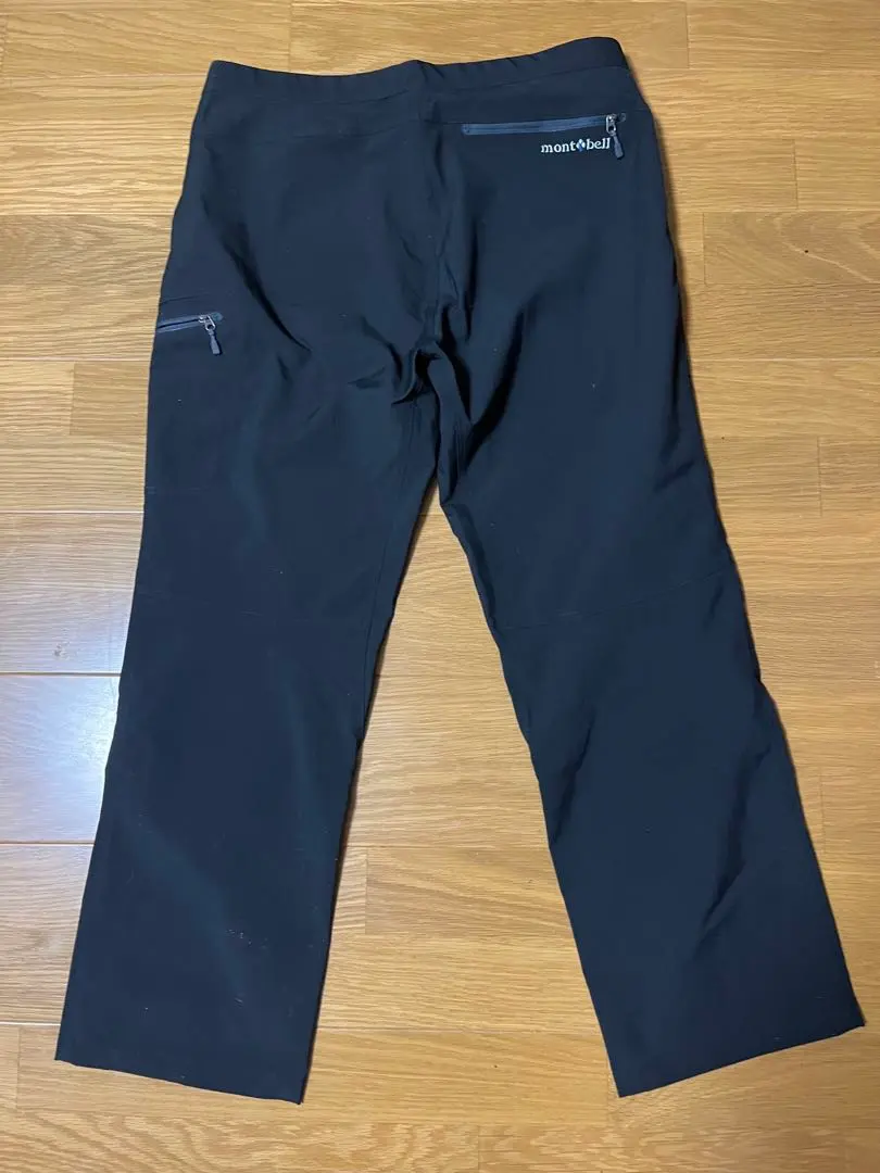 蒙貝爾 黑色 戶外長褲 的縮圖