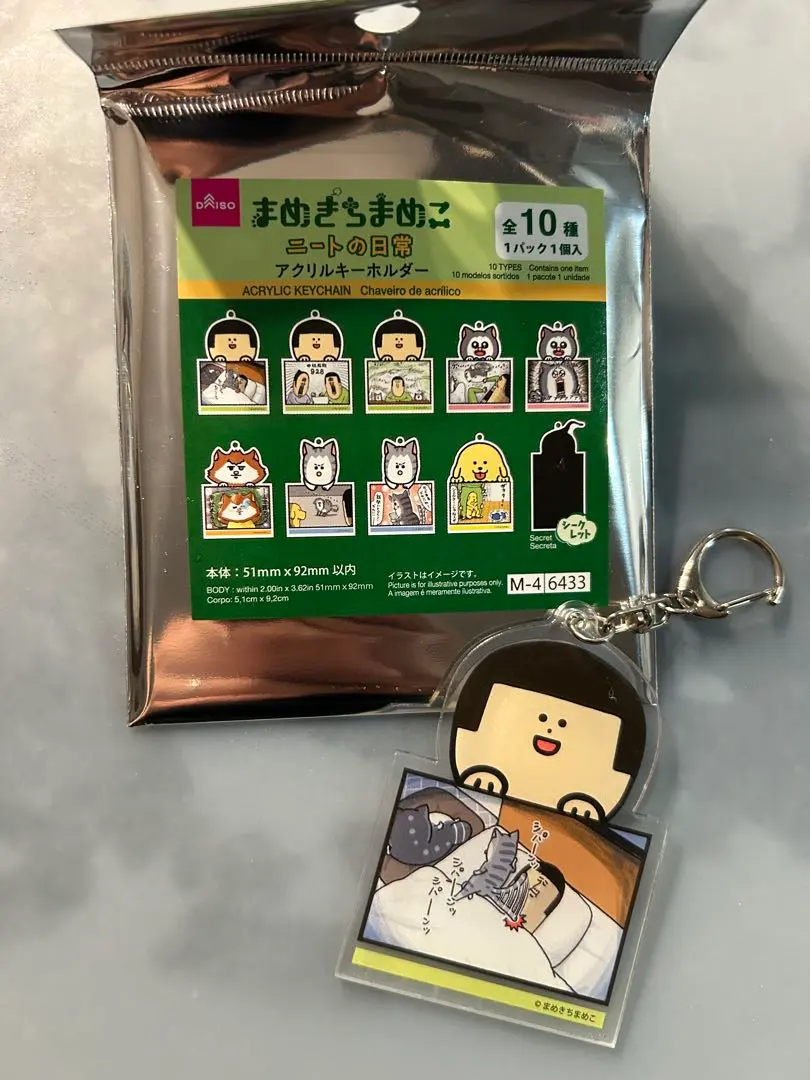 Thumbnail of Mamekichimameko Daiso Acrylic Keyholder