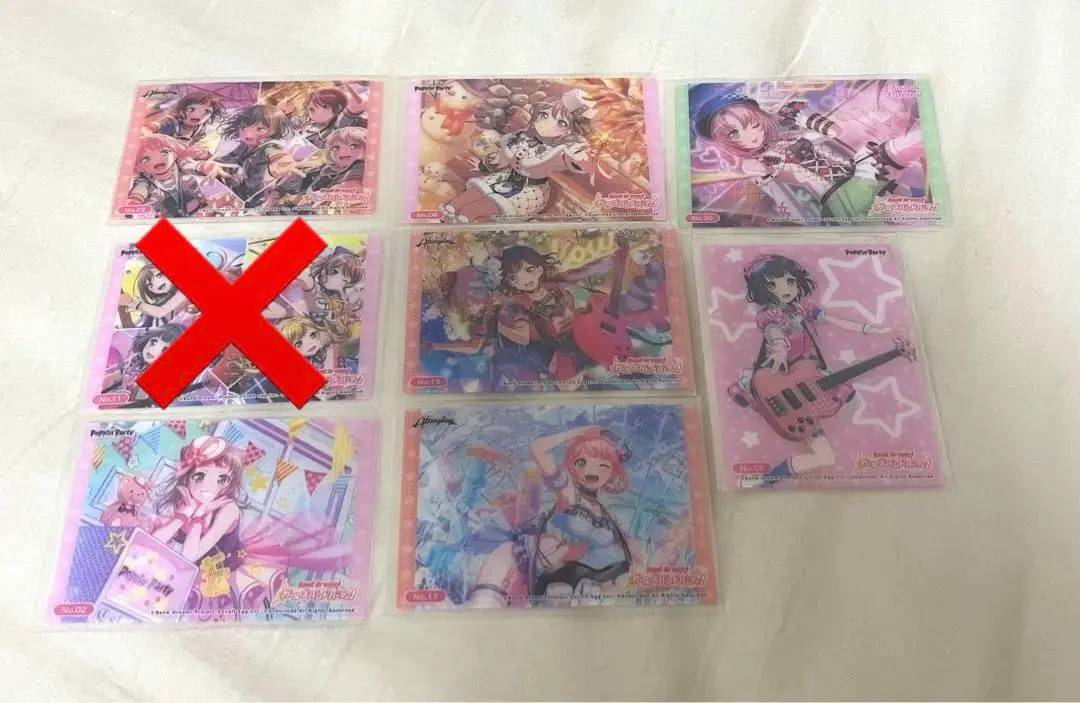 Thumbnail of BanG Dream! Trading Card Collection Clear 7-card set