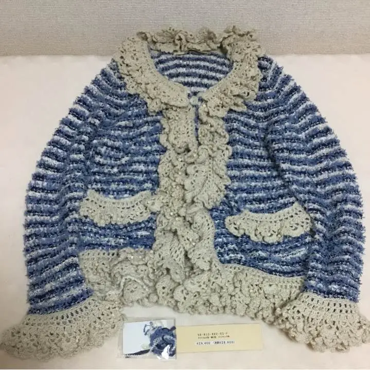 ❤️SALE❤️ヴゼット VOUSETES ニット　スパンコール　セーター　コート ヴゼット VOUSETES ニットスパンコールアウターセーターコート
