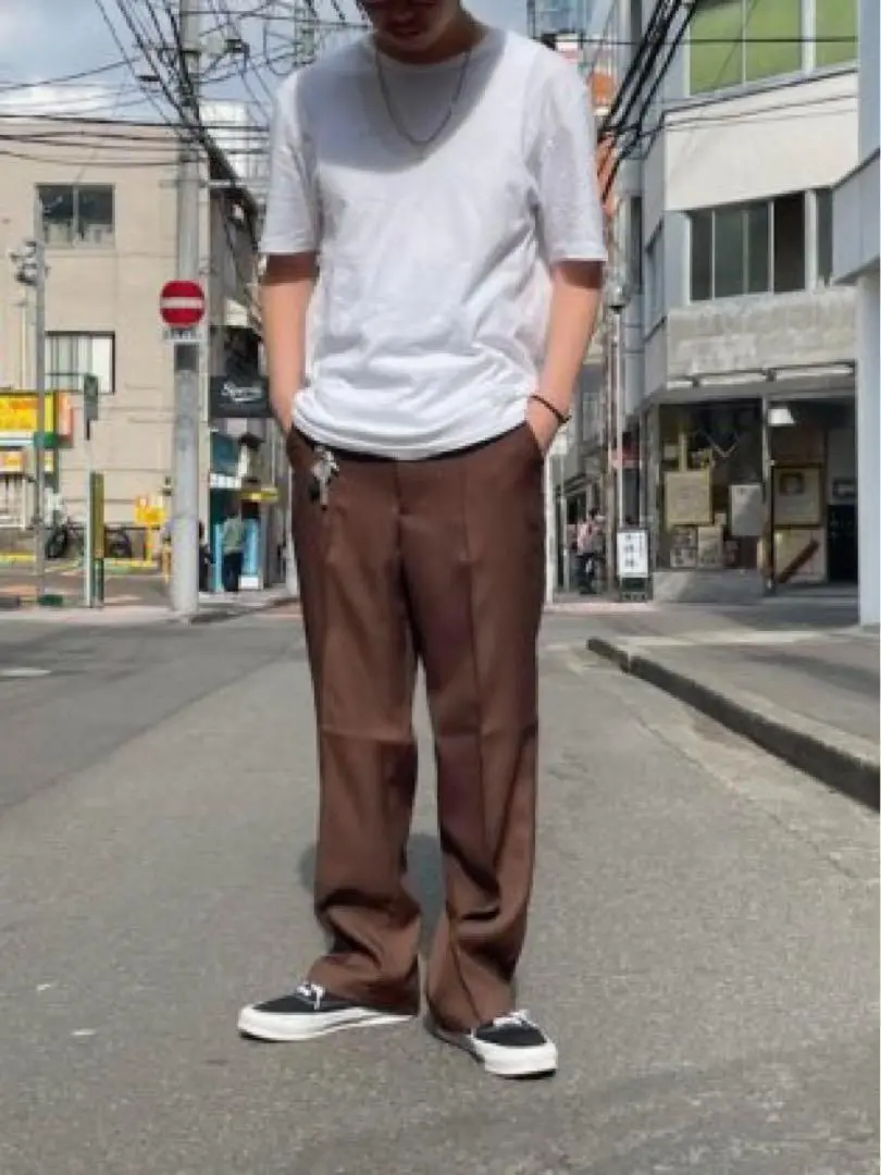 DELUXE zoot パンツ　スタプレ DELUXE 「ZOOT」 SOLOTEX ピンタックスラックスパンツ