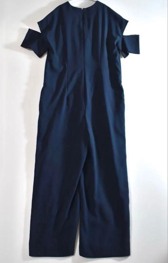 美品 emmi 藏青色 V 領連身褲 的縮圖