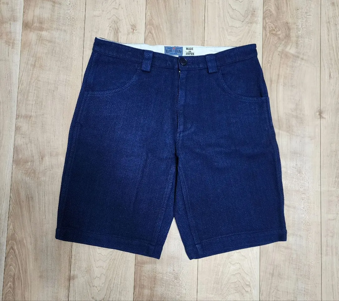 日本製　BLUE BLUE 刺し子　パンツ　ブラック BLUE BLUE JAPAN | ブルーブルージャパン | ダークブラック